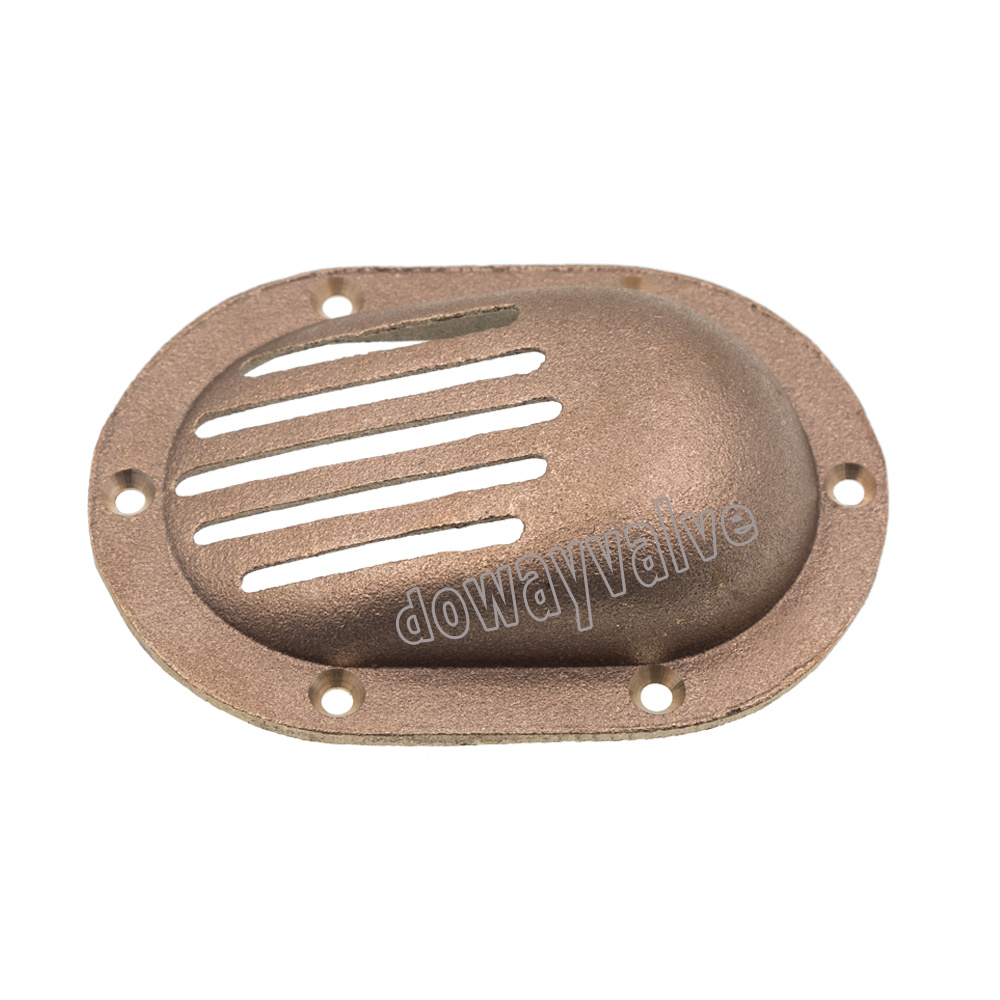 Cr&eacute;pine fendue en bronze avec anneau de montage