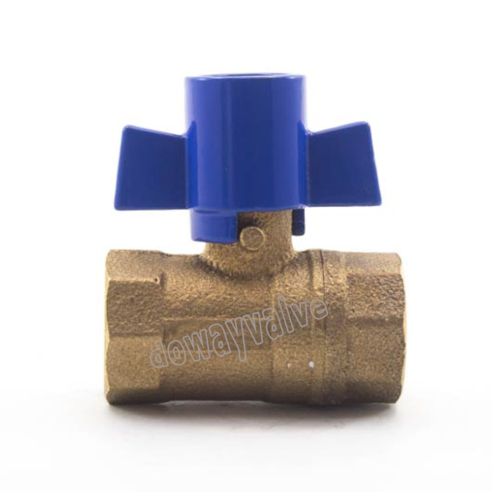 Valve verrouillable de compteur d'eau d'usine chinoise pour le march&eacute; am&eacute;ricain