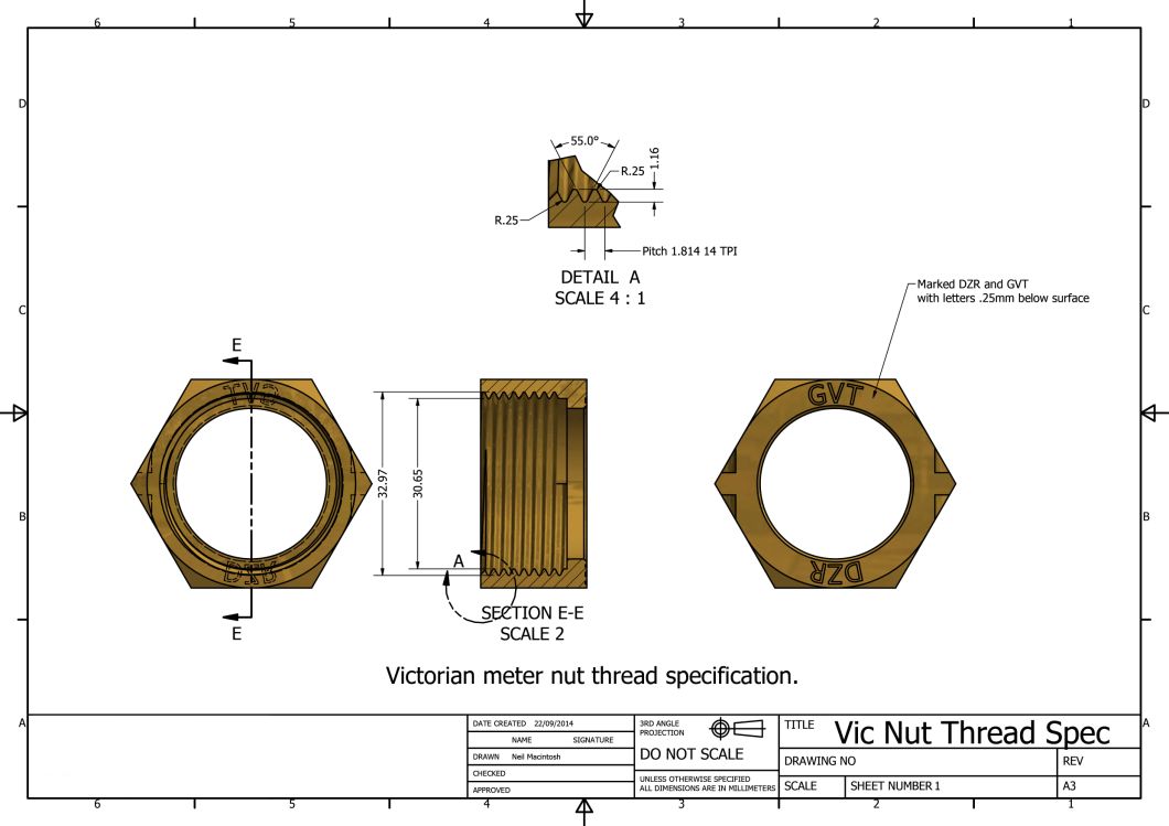 Le fournisseur de la Chine a personnalis&eacute; le raccord de compteur d'eau en laiton Dzr avec &eacute;crou