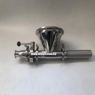 Stainless Steel Powder Discharge Valve For Phamacy