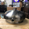 Extractor Parts--Triclamp Jacketed Splatter Platter Jacketed Bowl Reducer