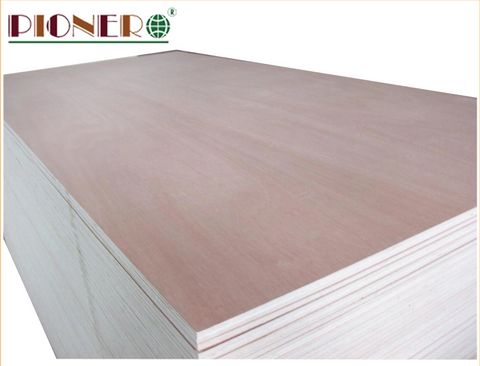 Competitive Price Commercial Plywood with Poplar Core