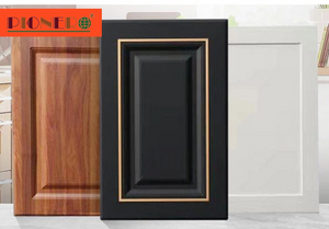 PVC Vinyl Wrapped Kitchen Cabinet Doors