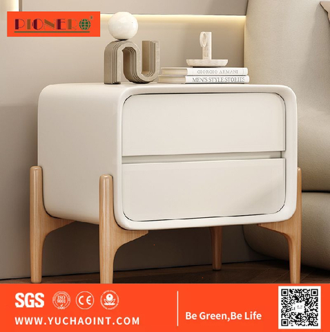 Bedside Table Simple Modern Bedroom Bedside Cabinet Light Luxury Bedside Storage Cabinet Clean Smell Paint Small Cabinet Nightstand