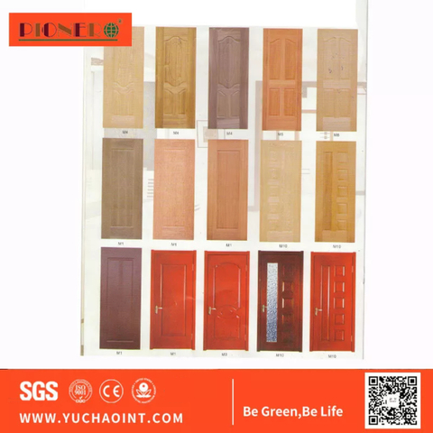 HDF Door Skin/Natural Wood Veneer Door Skin/Melamine Door Skin