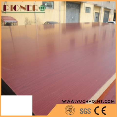 White Color Melamine Laminated MDF for Making Furniture