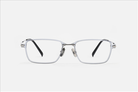 PA2223F Nylon square front with titanium eyewear glasses frame