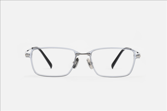 PA2223F Nylon square front with titanium eyewear glasses frame
