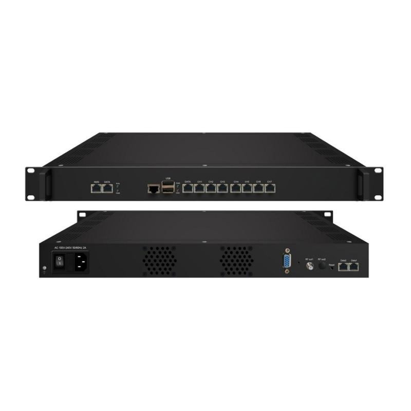 IP MUX Scrambling QAM Modulator IPTV Gateway HTTP HLS RTSP RTMP Protocol Converter
