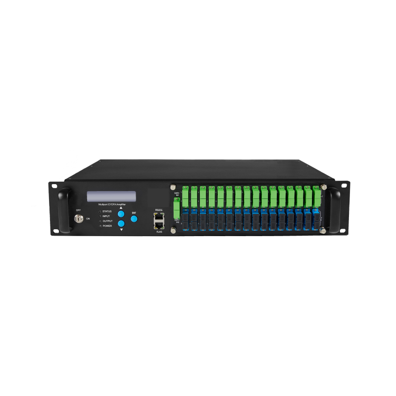 HM86E 1550nm Multiport 32 ports EDFA ( 2RU with WDM)