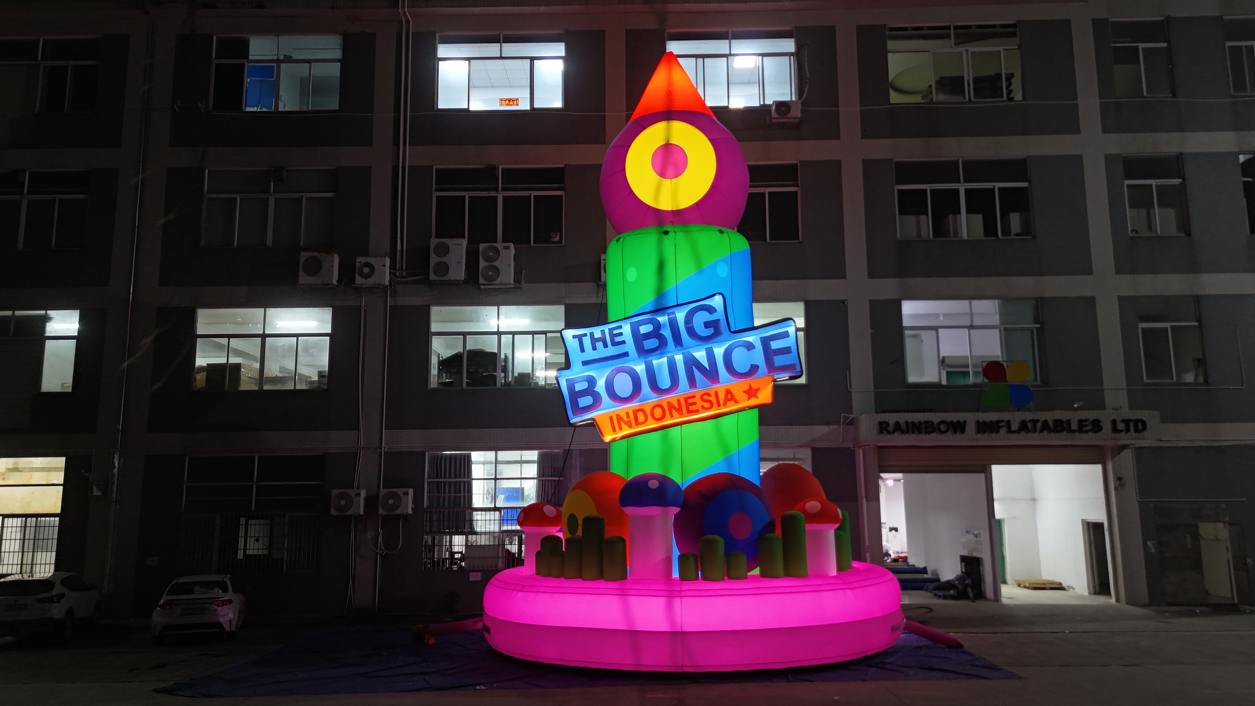Inflatable Cake Cartoon