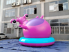 Inflatable snail cartoon