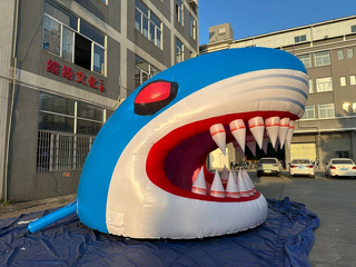 Inflatable Shark Head Ornament