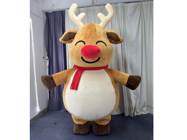 RB22099 Inflatables Moose Funny Plush Cartoon Party Costume For Sale