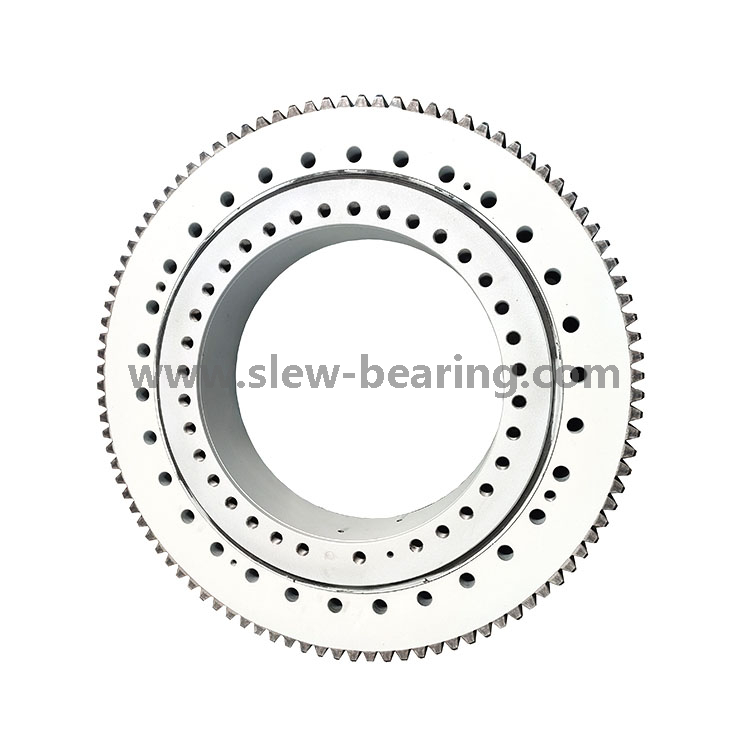 Rodamiento de anillo de giro níquel-chapado personalizado sin equipo