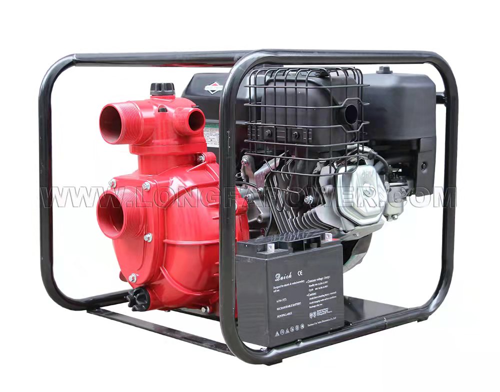 2 inch 2" 3 Inch 3" Gasoline High Pressure Fire Fighting Water Pump for Agricultural Irrigation