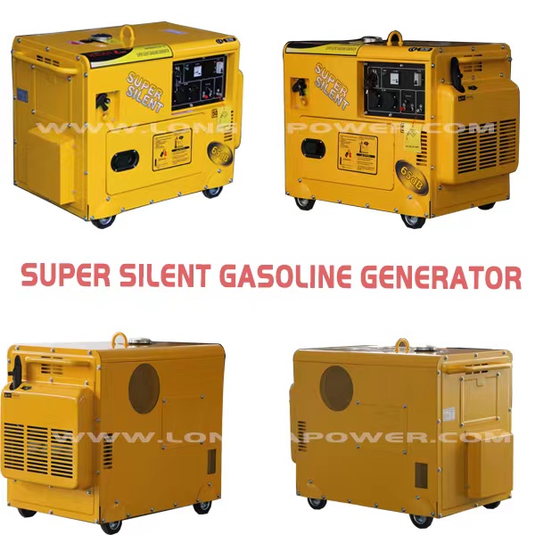 6500W/7000W GASOLINE SILENT GENERATOR (LF8000)