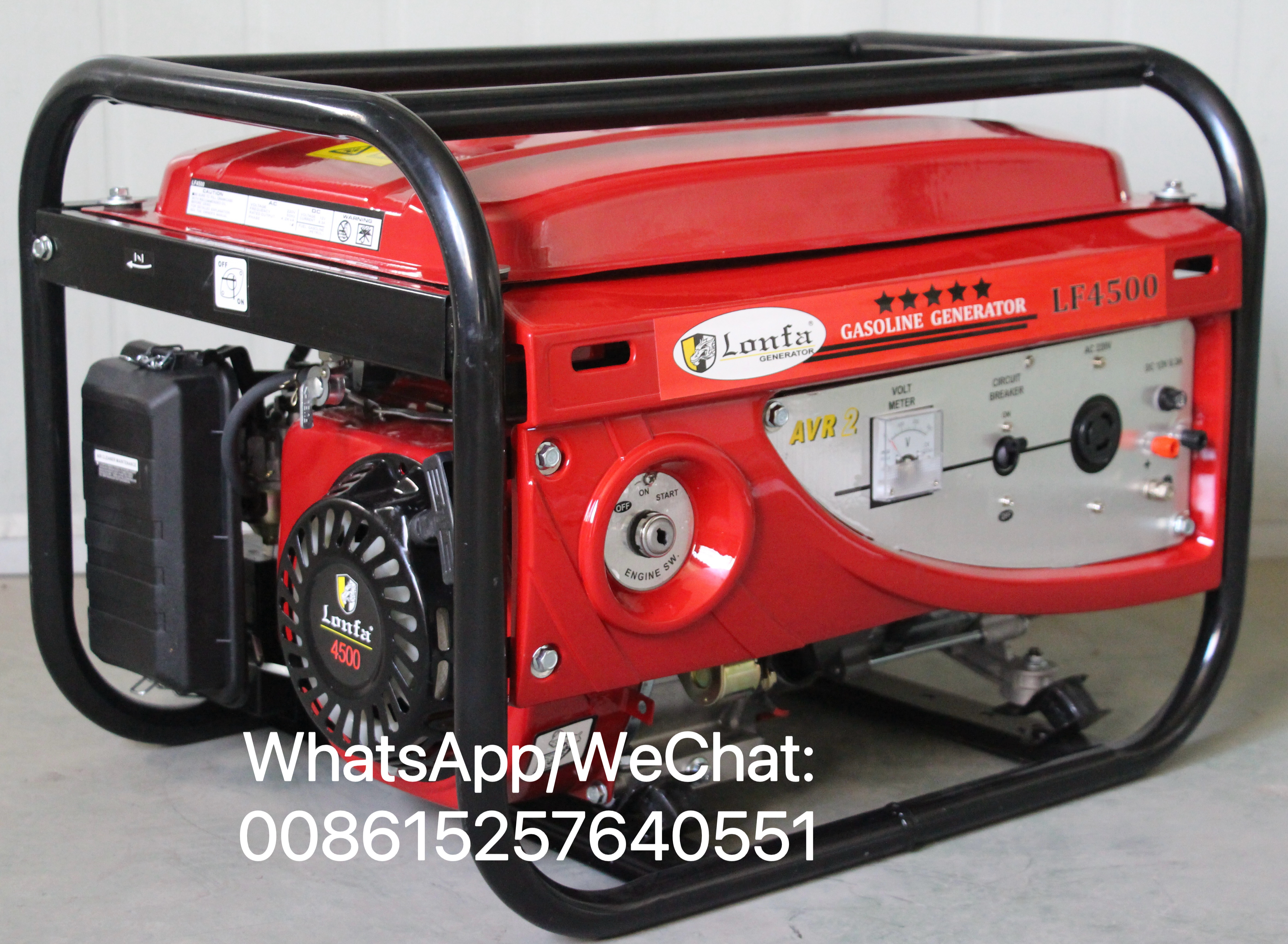 Hondatype 3kVA 3kw 3500W 3.5kw 3.5kVA Petrol Gasoline Generator LF4500