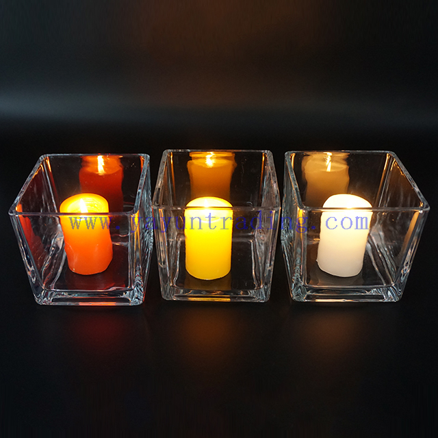 clear square glass candle jar (29)