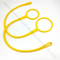 Silicone Rubber Yellow Cap Protector with Rope Customized in High Quality