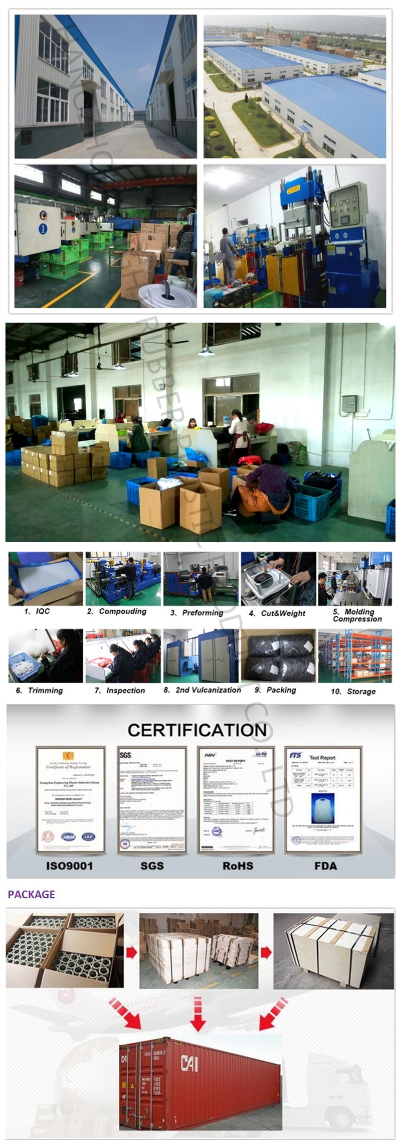 Food Grade Silicone Extruded Solid Profile