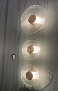 Кнопки простой домашней теплой стеклянной стены освещения (KA1288W-R)