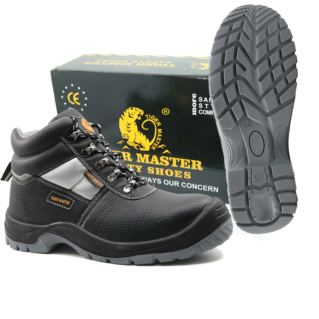 Best selling waterproof anti static steel toe cap construction site safety shoes
