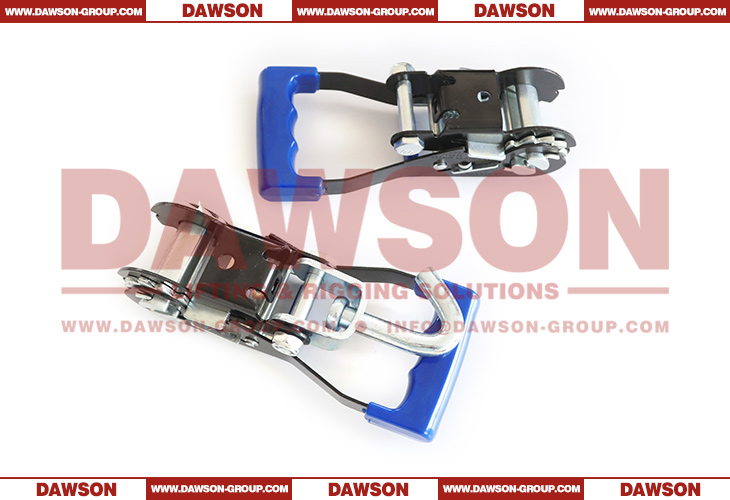 DAWSON 35MM X 3T X 200MM ラチェット ラッシング バックル、エクストラロング ブルー ラバー ハンドル付き - Dawson Group Ltd. - 中国メーカー、サプライヤー、工場