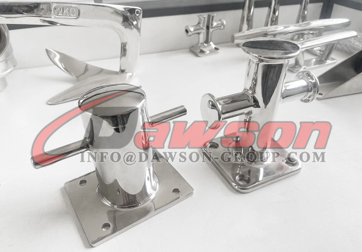Ancla Bruce de acero inoxidable, cornamusa de acero inoxidable SS316, bolardo de acero inoxidable, herrajes para cubierta AISI - Dawson Group Ltd. - fabricante, proveedor y f&aacute;brica de China