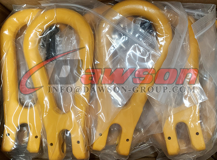 DS270 G80 WLL 5.3T Clevis Pear Link, Clevis Omega Link para eslingas de cadena de elevaci&oacute;n - Dawson Group Ltd. - Fabricante, proveedor de China
