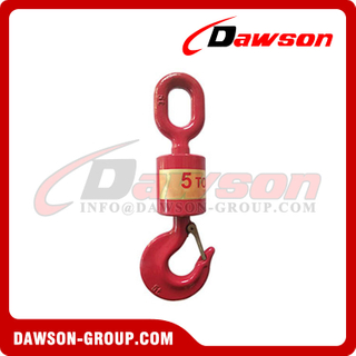 High Quality G80 Forged Hook Universal Vertical Swivel Lift Hook with Latch