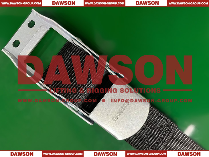 DAWSON BS EN12195-2 45MM LC 350daN أسود رمادي Overcenter Buckle Straps with Claw Hook - Dawson Group Ltd. - الصين المورد والمصنع