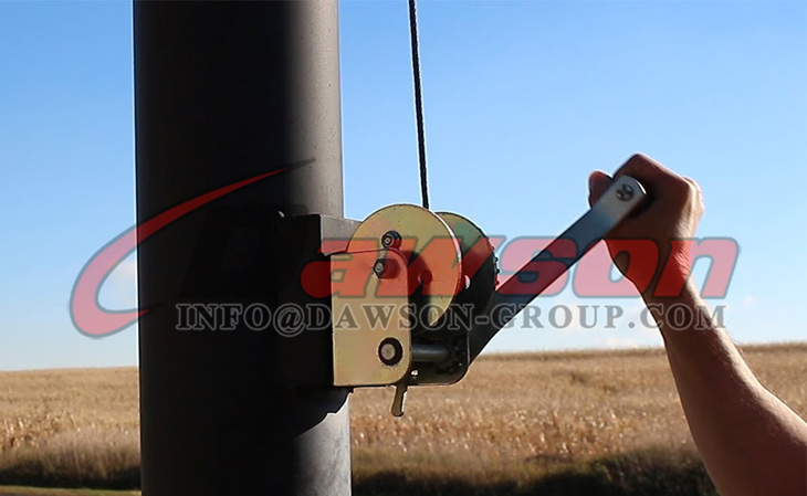 Aplicaci&oacute;n para cabrestante manual DAWSON Aplicaci&oacute;n para cabrestante manual DAWSON - Dawson Group Ltd. - Proveedor de China, F&aacute;brica