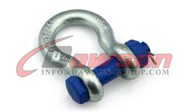 Grillete de anclaje tipo perno S6, Grillete de arco tipo EE. UU. galvanizado en caliente marca Dawson con pasador de seguridad - Dawson Group Ltd. - Proveedor, fabricante, f&aacute;brica de China