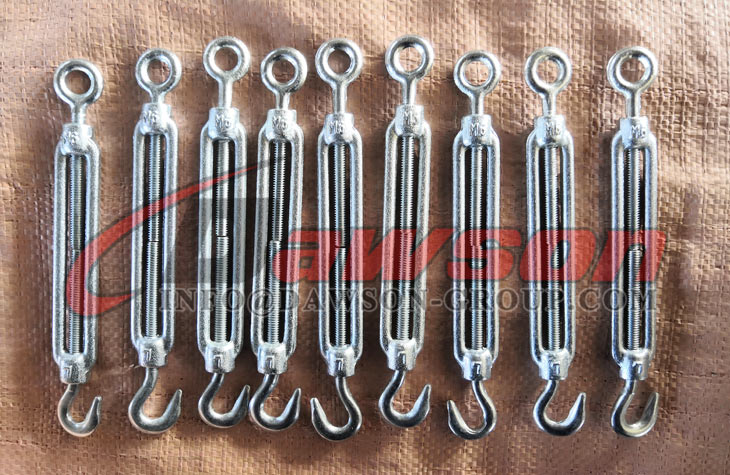 Tensor de gancho y ojo DIN 1480, galvanizado en caliente.Tensor - Dawson Group Ltd. - Fabricante, proveedor de China