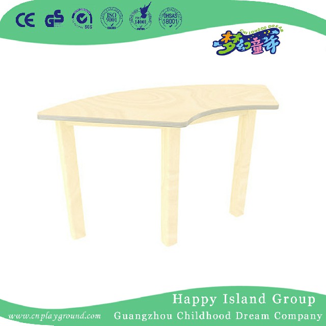 Kindergarten Multilayer Board Kombinierter gebogener Tisch (HJ-4507)