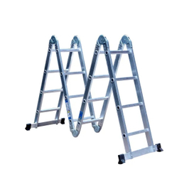 Escalera multipropósito de aluminio 4*4 pasos