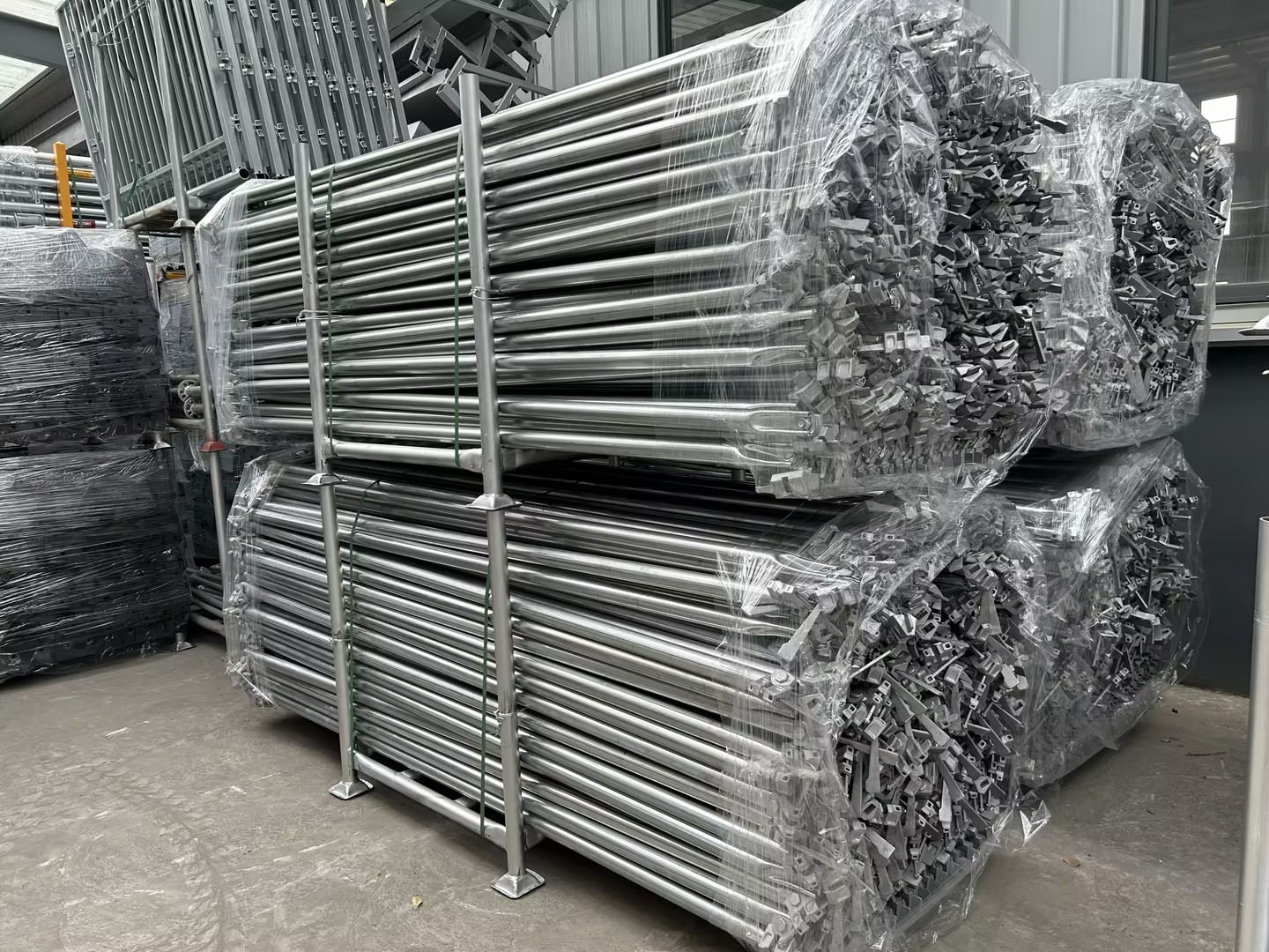 Ringlock Scaffolding Diagonal Brace Lóbulo de andamio de ataques diagonales