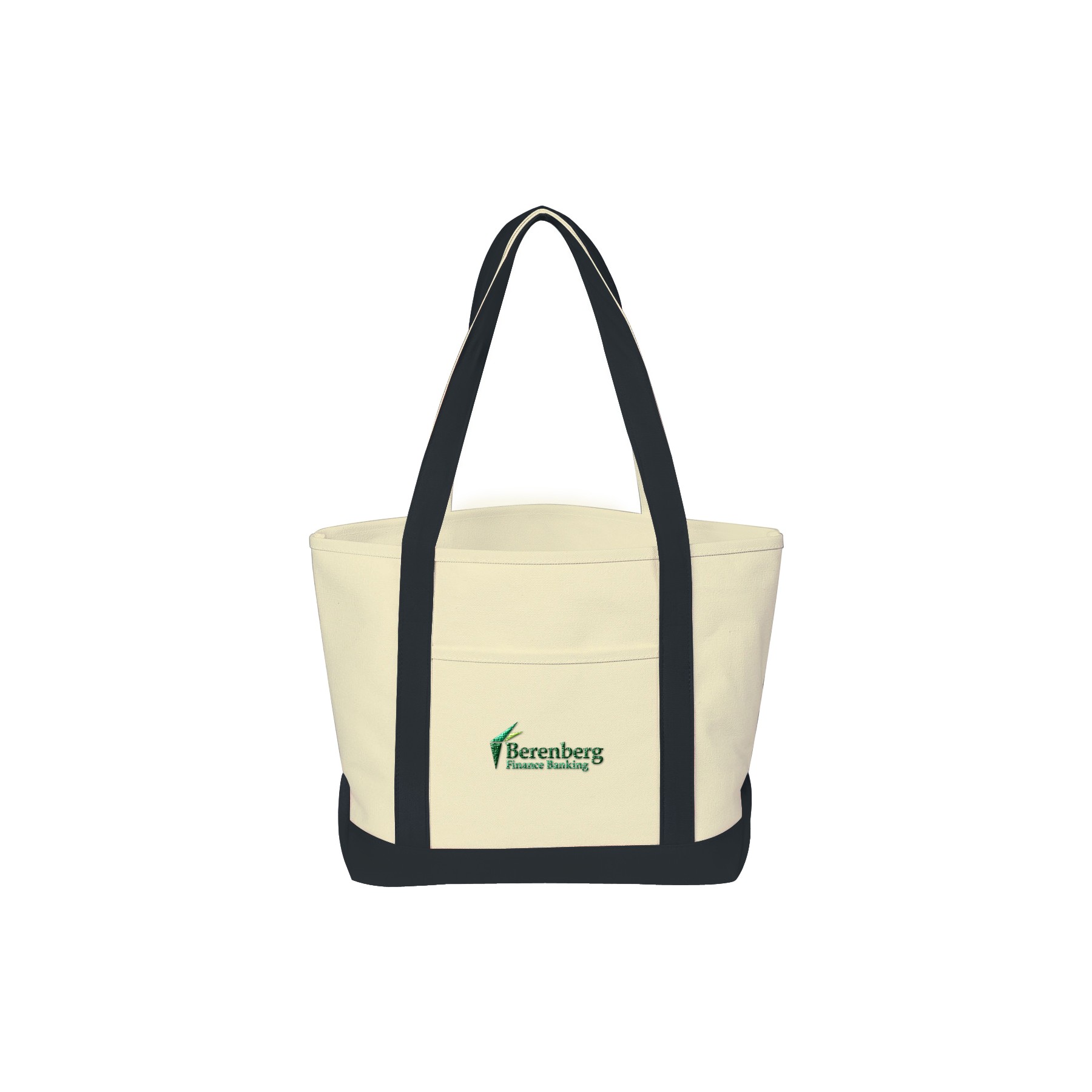 Ladies Canvas Tote Bag with Front Pocket (TP-TB137)