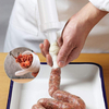 Food Grade Manual Sausage Maker Meat Stuffer Filler Hand Sausage Filling Tool with 1 Stuffing Funnel