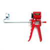 New and Innovative Design Lightweight Metal Frame Compact Red Iron Silicone Caulking Gun for Glue