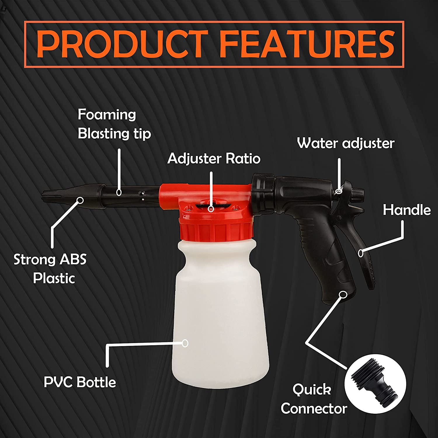 Foam water gun 7