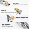High Pressure Heavy Duty Zinc Alloy Metal Car Washing Garden Hose Spray Gun with Full Brass Nozzle