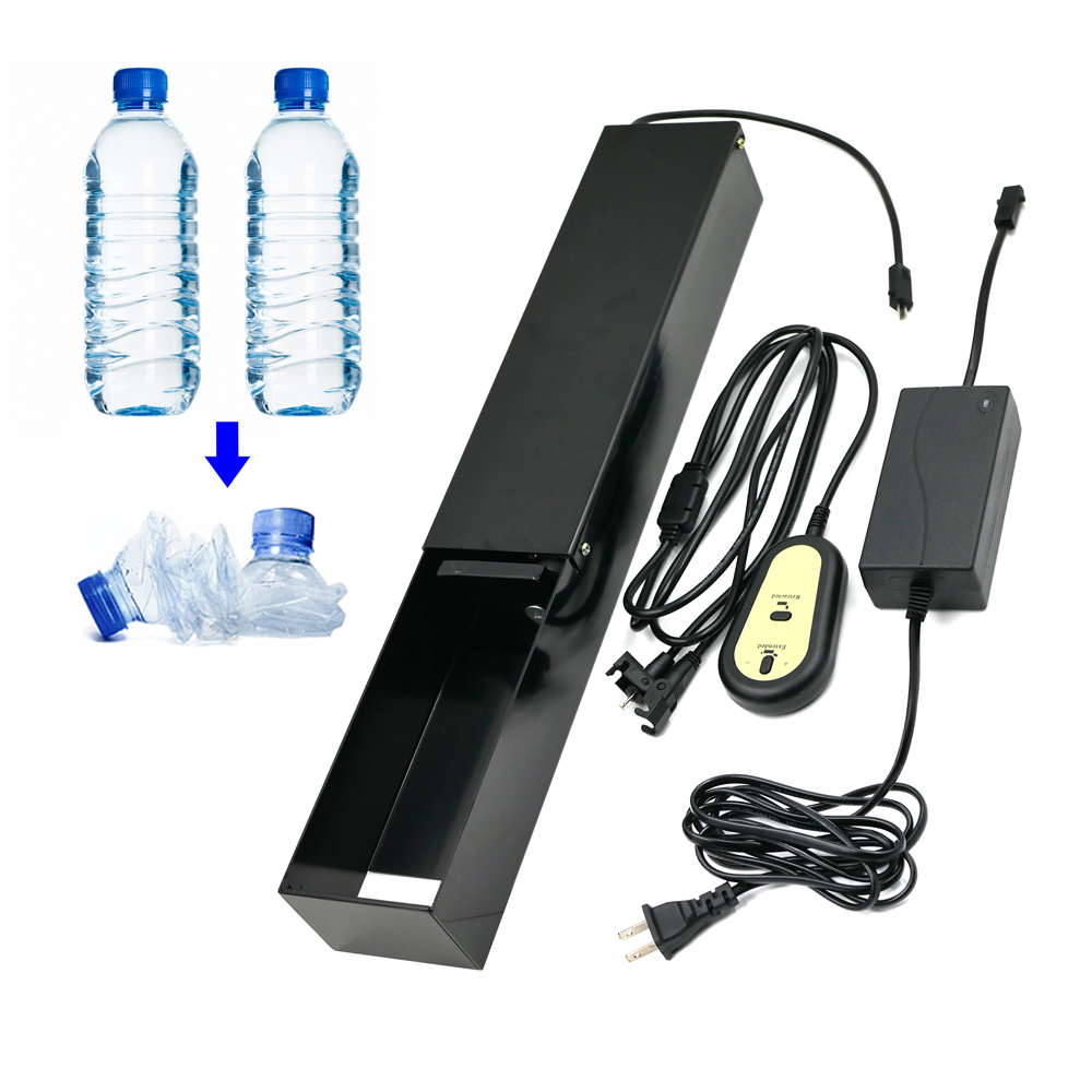 Heavy Duty Electric Metal Can Crusher for 6oz&16oz&24oz Aluminum Cans and Plastic Water Bottle