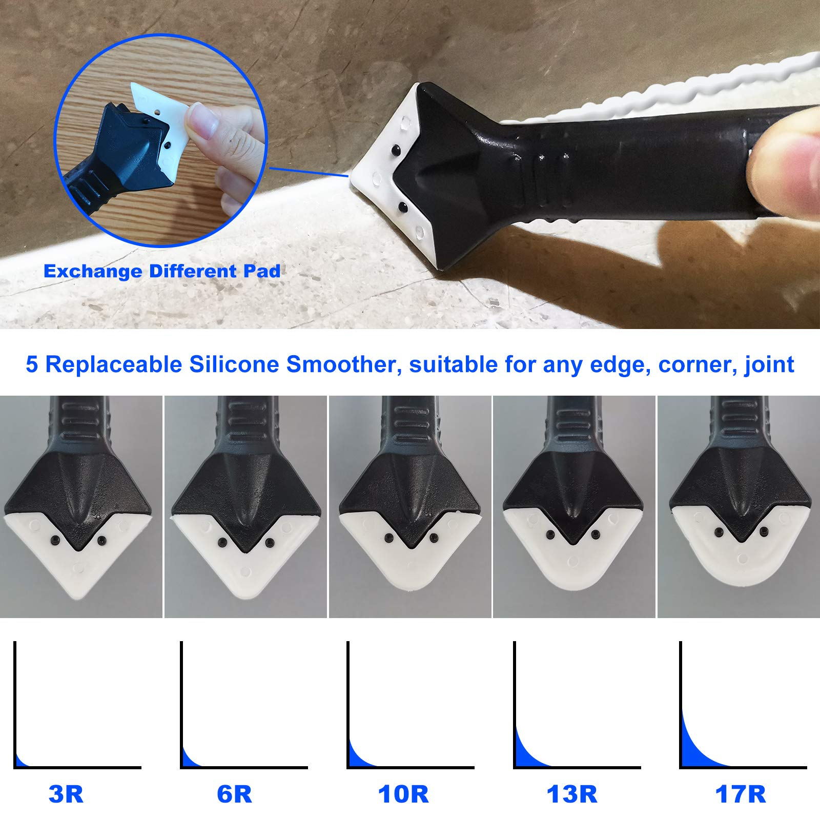 15pcs caulk tool36