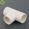 sam-uk 工厂批发高品质塑料 pvc 管道水暖配件制造商 90 度 pvc 母三通管件
