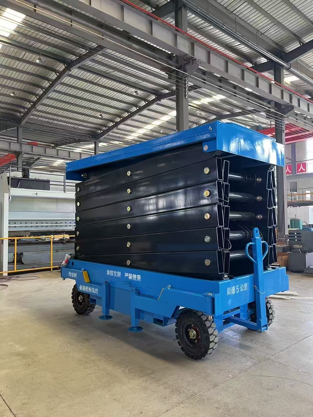 gtjz10自驱动的电剪刀升降机自倾斜剪刀升降台桌