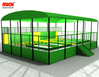 Parc de trampoline haute performance en plein air personnalisé
