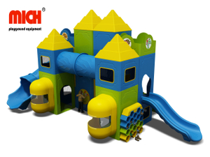 Mich Divertido parque infantil para niños de interior con diapositivas 2301b