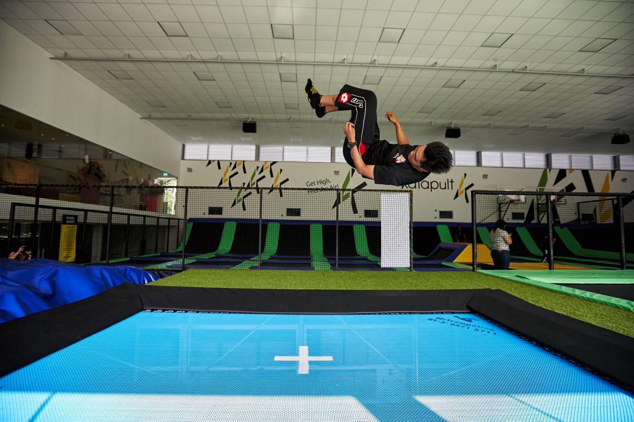 гимнастический олимпийский батутный парк